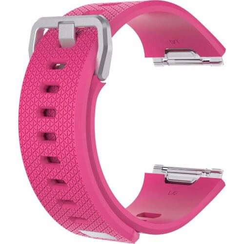 Sports Safety Replacement Silicone Wristband Sports Wrist Band Strap For Fitbit Ionic Outdoor Replacement Accessories