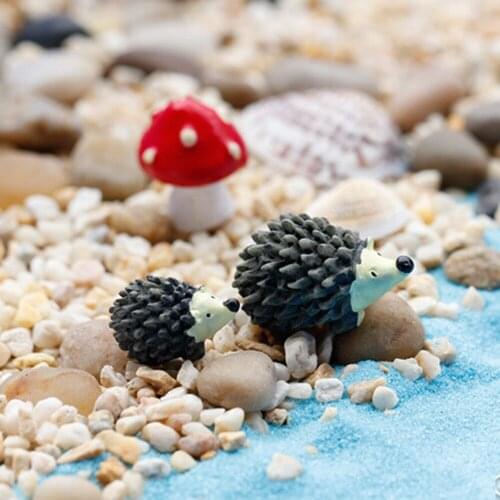 Animal Figurines Resin Miniatures Figurine Craft Bonsai Pots Home Fairy Garden Ornament Decoration Terrarium Decor AUG13