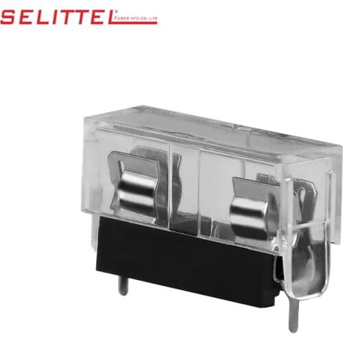 Subminiature Fuseholders PC Mount, For 5x20mm Fuses, lead free / Littelfuse 646+648 Fuseholders