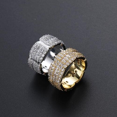 TUNKALL Rings With Cubic Zirkonia For Women