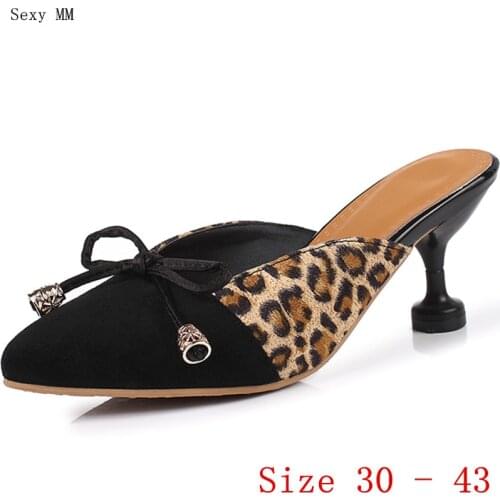 Pumps Women Oxfords Career Slingbacks Shoes Stiletto High Heels Woman High Heel Shoes Small Plus Size 30 31 32 33 - 40 41 42 43