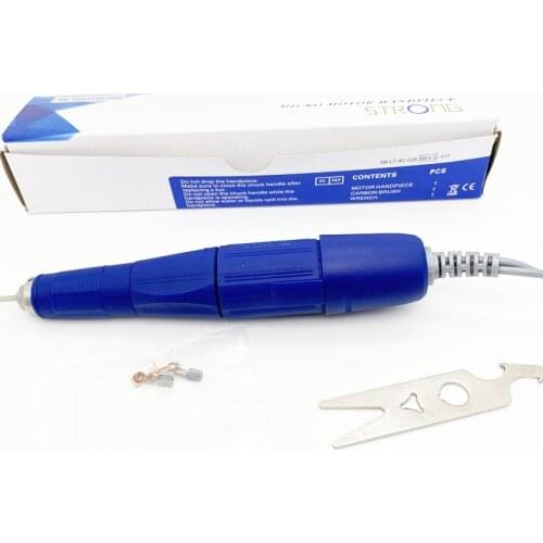 35000RPM Strong 102L Micromotor Handpiece & STRONG 207B 210 Control Box Electric Nail Drill Machine Manicure Nail Art Equipment