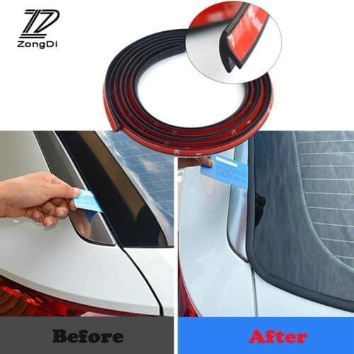 Car Seal Strips Rear Windshield Rubber Protector Sticker For Audi A3 8P 8V A4 B8 B6 B7 B5 A6 C6 C7 C5 Q5 A5 Q7 A1 Q3 TT mk1 8L