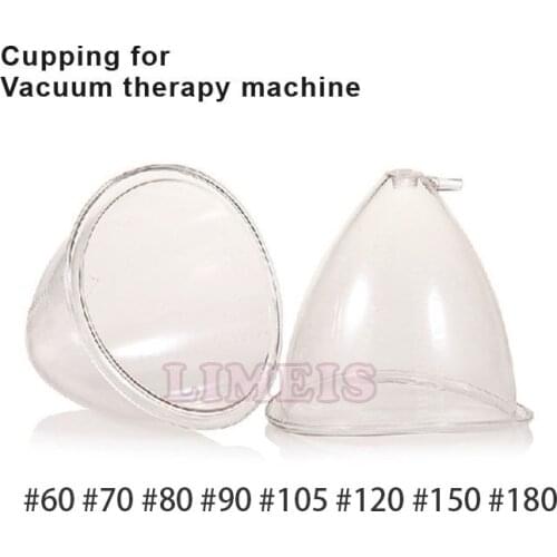 Big Vacuum Suction Cup for Breast Buttock Lifting Machine 18 CM Extra Large Cupping Bosom Enhancer Therapy Device Accessories