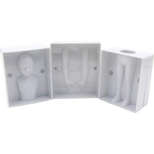 Fondant Cake Decorating Tools Boy 3D People Shaped Child Cake Figure Mold Human Body Decoration Mould For Creating Children
