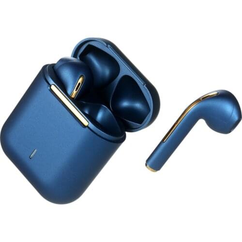 J18 Stereo True Wireless BT Headphones Ergonomic Semi-in-ear Sport Earbuds Auto Pairing Smart Touch Operation Wide Compatibility