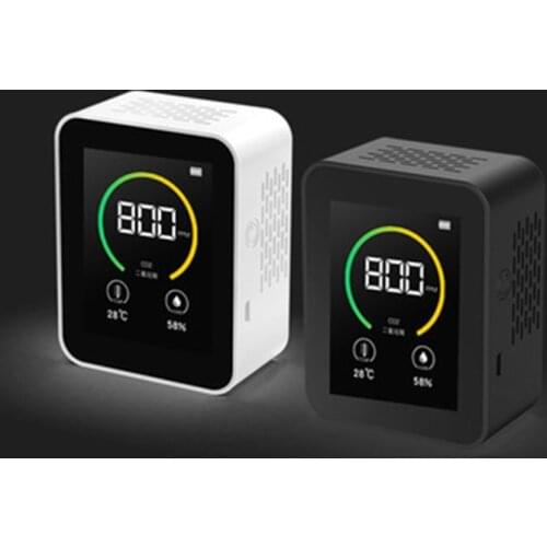 Air quality monitor gas detector co2 meter sensor Air Tester Air Quality Analyzer with Temperature Humidity Display 400-5000PPM