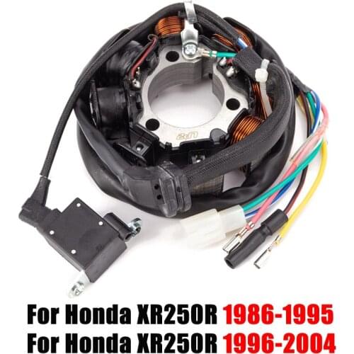 Motorcycle Stator Coil For Honda XR250R XR 250R 1996 1997 1998 1999 2000 2001 2002 2003 2004 31120-KCE-671 StatorCoil