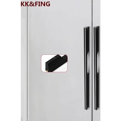 KK&FING Simple New Black Gold Knobs Cupboard Wardrobe Door Handles Kitchen Bedroom Drawer Pulls Cabinet Hardware