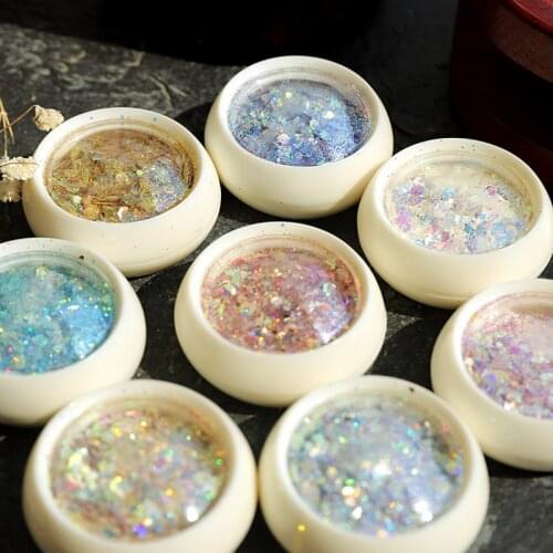 Fire lacquer seal gold powder beautiful filling color glitter sequins lacquer wax companion seal decoration material accessories