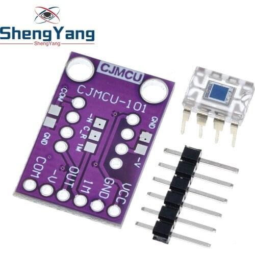OPT101 Light Analog Light Intensity Sensor Module Single Chip Photoelectric Diode 14KHz CJMCU-101