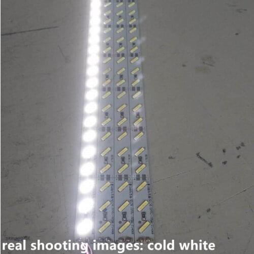 Wholesale 400pcs 1m 100cm 8520 LED Bar Light 12V Rigid Strip Under Cabinet Kitchen High Quality Imported Double Chip Beads