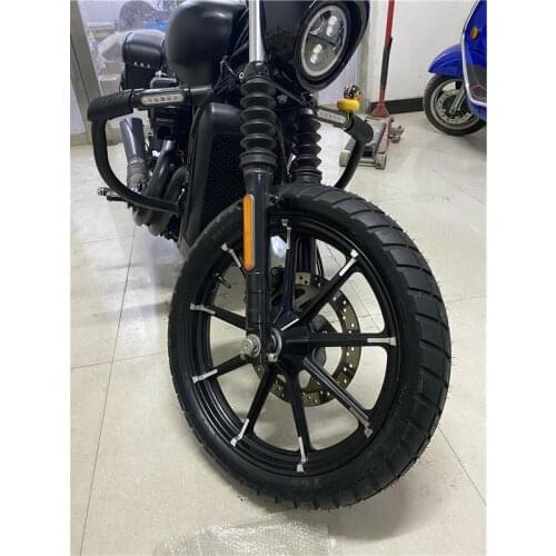 Front Wheel Rim STRAIGHT 19" 2.15 9 Spoke Mag For Harley Street 750c 500c 2015-2020