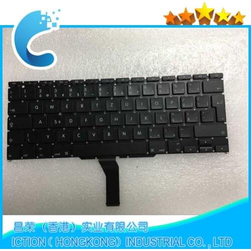 Brand New A1370 A1465 Keyboard Czech CZ For Macbook Air 11'' A1370 A1465 Keyboard Czech CZ Layout 2011-2015 Years