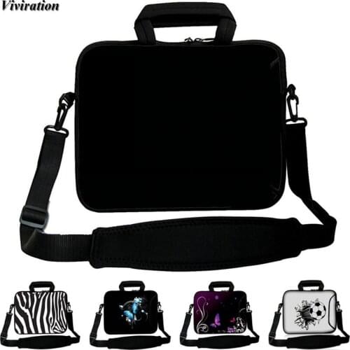 Laptop Bag Tab Sleeve Case Handbag Black Neoprene Notbook Cover Pouch For iPad Pro Air Huawei 10.1" 10.5" 9.7" 10.2" 10" Bolsas