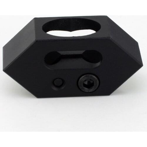 T Type Cornoer 15mm Rod Clamp Clip fr 15mm Rail System Support 4K Film Camera BMCC Tripod Follow Focus DSLR RIG Armor Cage