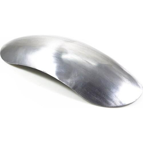 Universal Unpainted Silver Short Front Mudguard Fender Mud Guard Motorcycle For Honda Yamaha Kawasaki Suzuki BMW Custom
