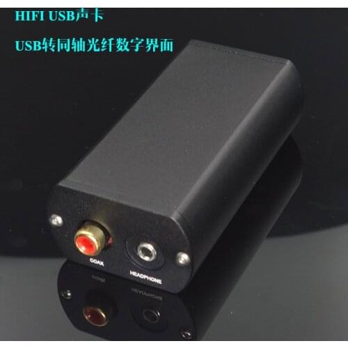 PCM2706 USB sound card amp module DAC upgrade PCM2704 without low noise