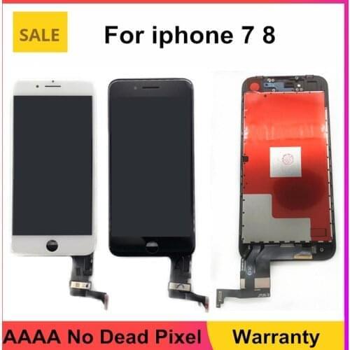 Biipaer AAAA Quality LCD Display For iphone 7 8 LCD Touch Screen Digitizer Assembly For Iphone 8 7 LCD Panel For iphone7
