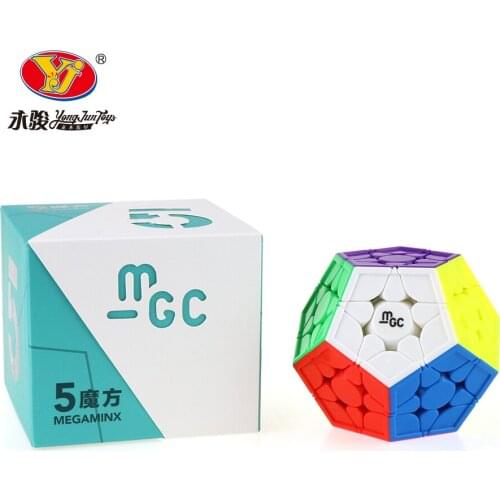 Yongjun YJ MGC 3x3 Magnetic Wumofang Stickerless Magic Cube Megaminxeds Speed Puzzle Cube Educational Toys Gift cubo magico toy