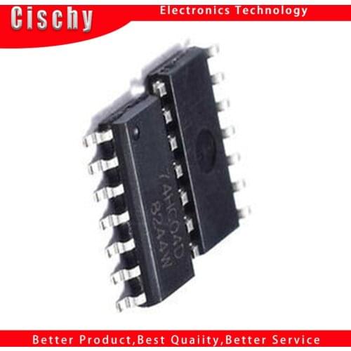 10pcs/lot 74HC04 74HC04D SN74HC04D SOP-14 In Stock