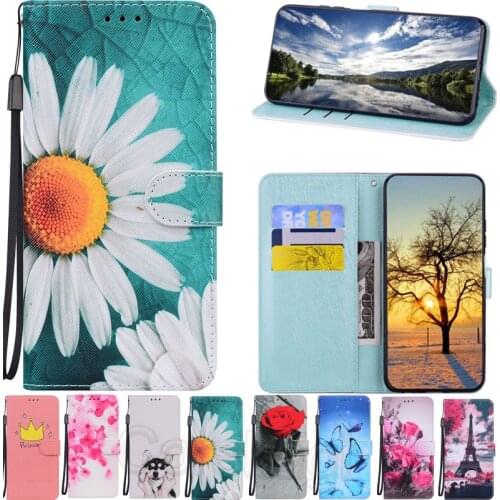Cartoon Wallet PU Leather Case For Huawei P20 P30 P40 Lite E Pro Mate 10 20 Lite Pro Nova 2i 3 3i 5T 7i Flip Cover