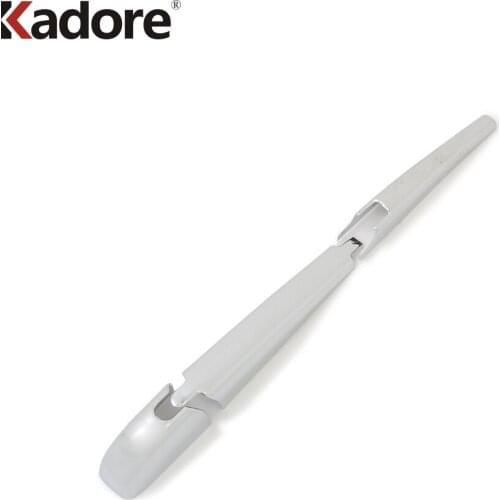 For Jeep Compass 2017 2018 Chrome Rear Window Wiper Arm Blade Cover Trim Garnish Molding Accessories