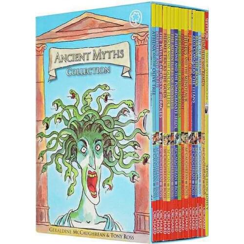 16 Books/Set Childrens English story book Ancient Myths Collection picture book help your child be a reader early education