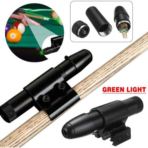 Snooker Cue Clip-on Laser Sight Billiard Training Practice Aid Corrector For Snooker & Billiard Pointing Accessories