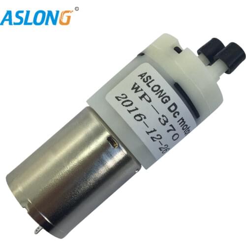 12V Dc Small 370 Micro Water Pump With Dc Motor Low Noise Large Flow For Drinking Water Flow 0.4-1.2L/Min Vacuum Pump