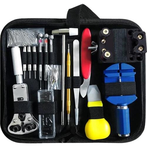 147pcs Watch Repair tool Kit Watch Link Pin Remover Case Opener Spring Bar Remover Horlogemaker Gereedschap Repair WatchTool Kit