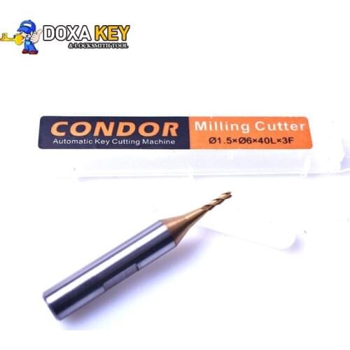Original 1.5mm Milling Cutter for IKEYCUTTER CONDOR XC-007 XC-002 and Condor XC-MINI Key Plus Cutting Machine