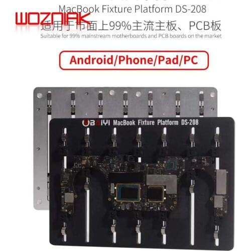 MacBook Fixture Platform DS-208 for Android/Phone/Pad/PC 99% Mainboard PCB spare parts CHIP Fixing fixture