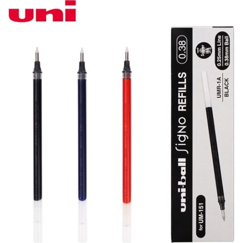 1 Piece Uni-Ball Gel Rollerball Refill 0.5mm Fit for UM-151 Japan stationery UMR-1-05