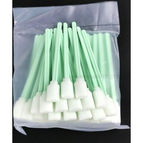 Solvent Foam Tipped Cleaning Swab indoor outdoor Roland Mimaki Mutoh Large Format Inkjet Printer for Epson printhead cleaning