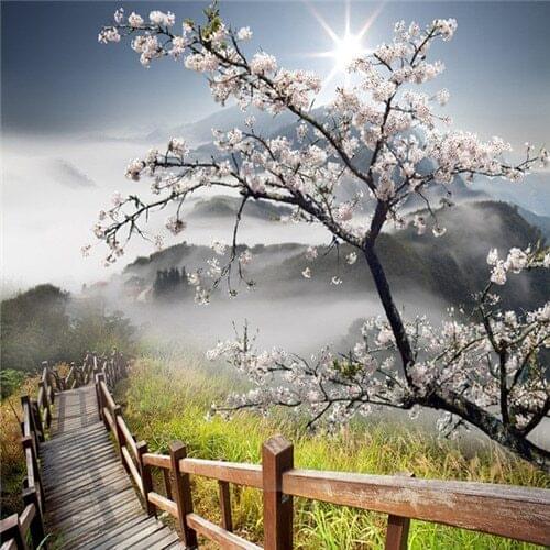 C08678 11CT/14CT/18CT/25CT/28CT tree patterns Counted Cross Stitch DIY Cross Stitch Kits Embroidery Needlework Sets