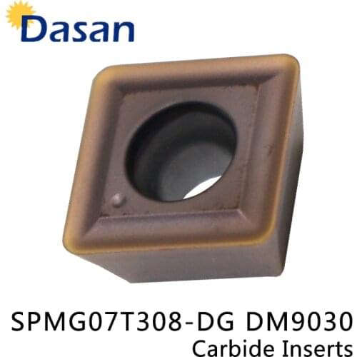 10pcs SPMG07T308 DG U drill carbide inserts drilling cutter high quality indexable insert drills turning cnc lathe tools