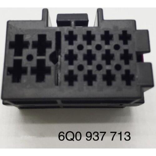 16 Pin/Way Seat Heating Heater Controller Plug Connector With Terminal For VW Polo Golf Passat Sagitar Audi 6Q0 937 713