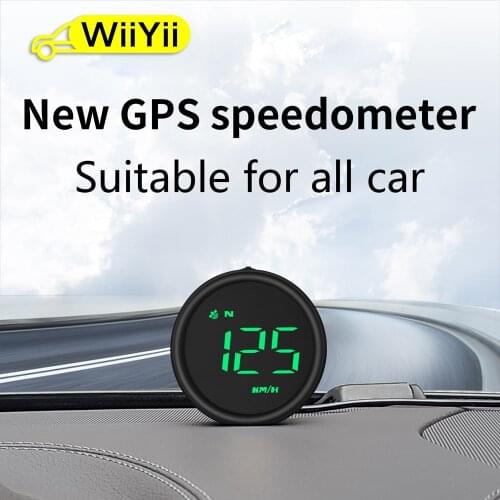 2021 Newest Universal Car G1 HUD Smart Digital Gauge GPS System Multi-Function Car Head Up Display Over Speed Alarm Smart