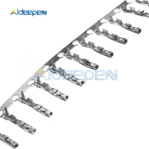 500Pcs Dupont Jumper Wire Cable Housing Female Pin Contor Terminal 2.54mm