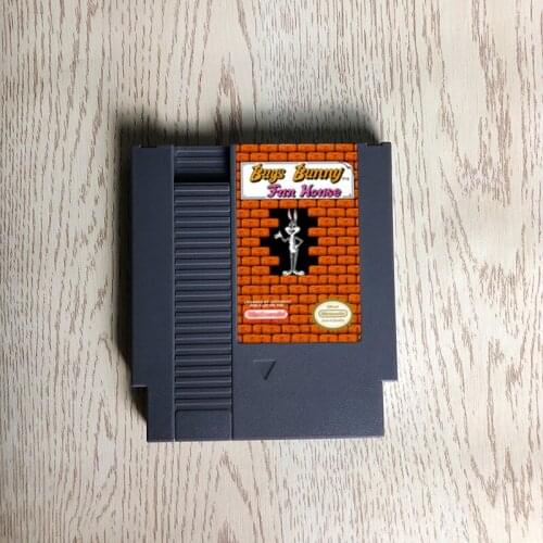 Bugs Bunny Fun House - 72 pins 8bit game cartridge