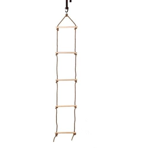 Childrens Indoor Recreational Exercise Climbing Ladder Kids' Wooden Climbing Ladder Childrens Outdoor Climbing Ladder