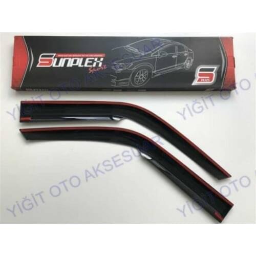 For PEUGEOT BOXER Rain Wind Deflector 2006-2018 Sunshade Curtains Car Windshield Auto Accessory Universal Spilitter Mud Flaps