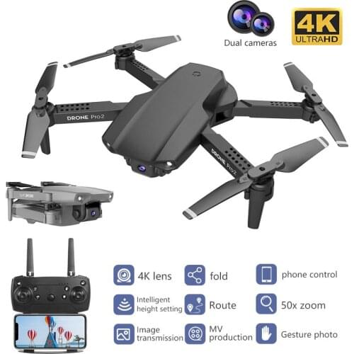 E99 RC Drone Optical Flow Precision Point 4K HD Camera Professional Aerial Photography Helicopter Foldable Quadcopter