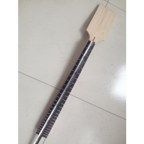 Electric Guitar Neck 24 Fret maple wood 30 inch Paddle Headstock Rosewood Fretboard