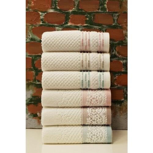 Evony Bronie Towel 6 PCS MADE IN TURKİYE