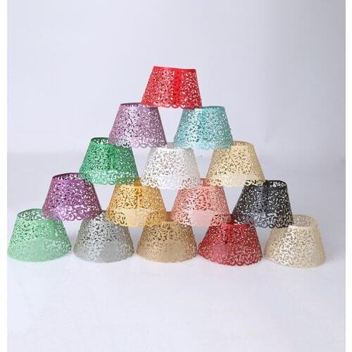 Hot cup cake paper 50pcs Little Vine Lace Laser Cut Cupcake Wrapper Liner Baking Cup Muffin cake tool A186