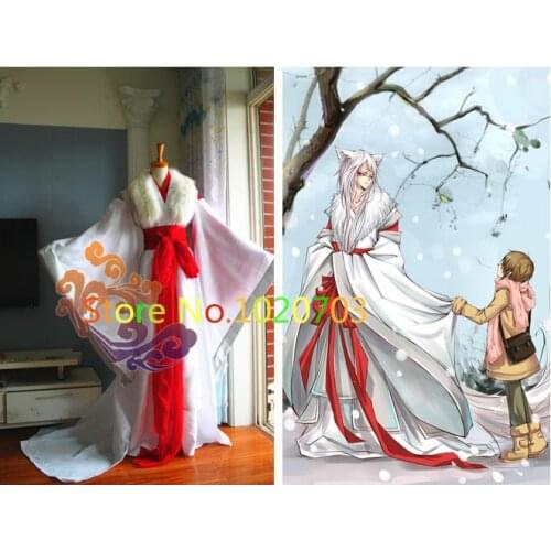 Natsumes Book of Friends Natsume Yuujin chou Natsume Yujin cho Madara Nyanko sensei personification Cosplay Costume