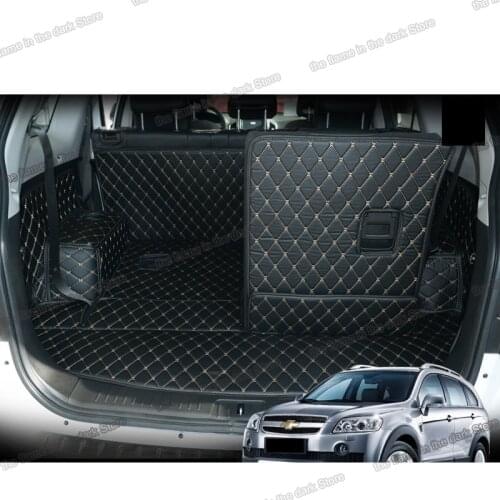 For Daewoo Winstorm holden leather car trunk mat 2006 2018 2016 2015 2014 2013 cargo liner carpet 2007 2008 2009 2010 2011 2012