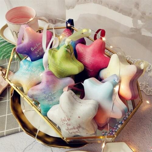 Colorful Iron Make Wishes Star Candy Gift Box Chocolate Dragee Boxes Bonbonniere Wedding Baby Shower Birthday Party Wrapping Box